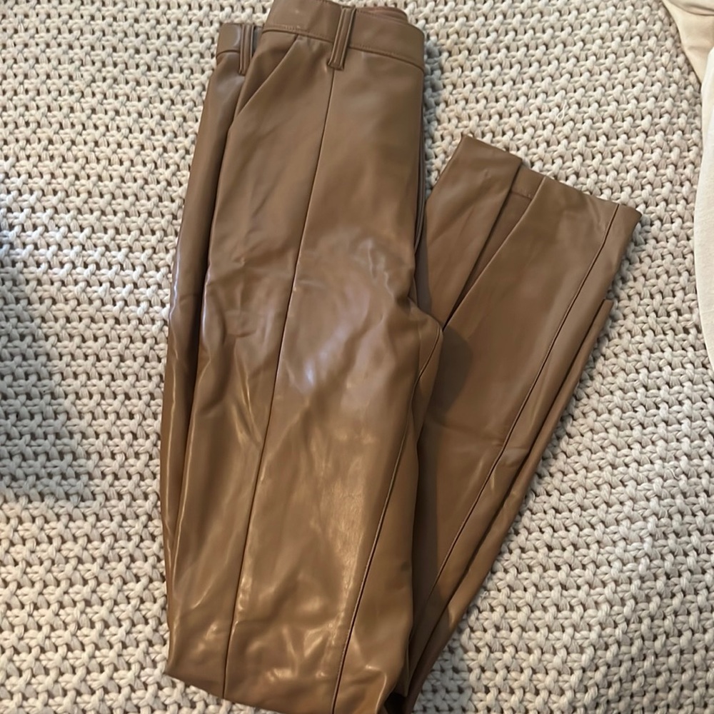 Leather Pants - Abercrombie